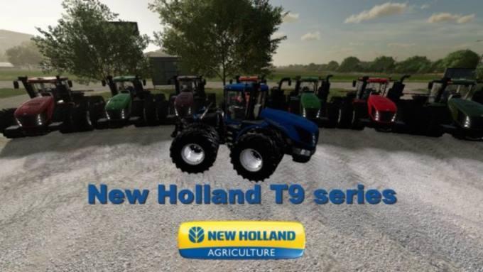 Трактор «New Holland T9 Series - edit» v1.0  для Farming Simulator 2022