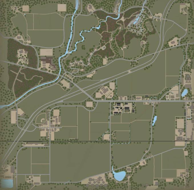 Карта ELM CREEK EDIT BY STEVIE V1008 для Farming Simulator 22