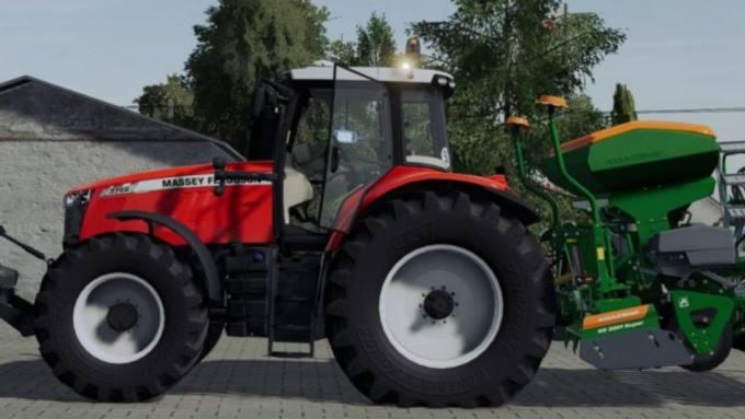 Трактор Massey Ferguson 7700S v1.2.1 для Farming Simulator 2022