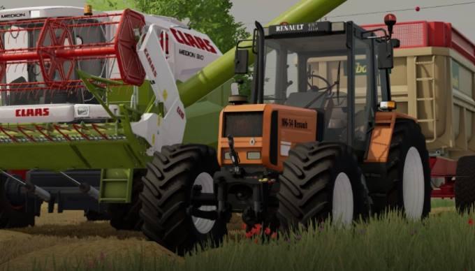 Трактор RENAULT 106-54 V1.0.0.2 для Farming Simulator 22