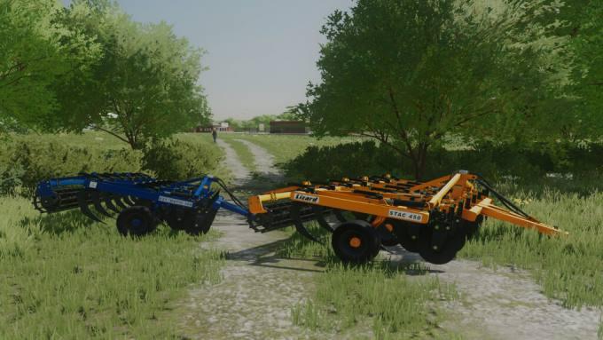 Глубокорыхлитель Lizard STAC450 And EST-MATIC300 v1.0 для Farming Simulator 22