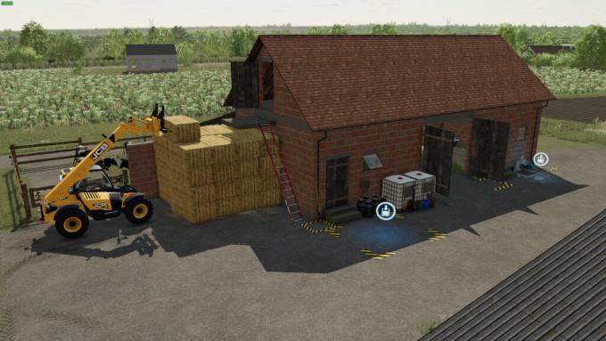 Коровник Cow Barn 30x18 v1.0.0.1 для Farming Simulator 22