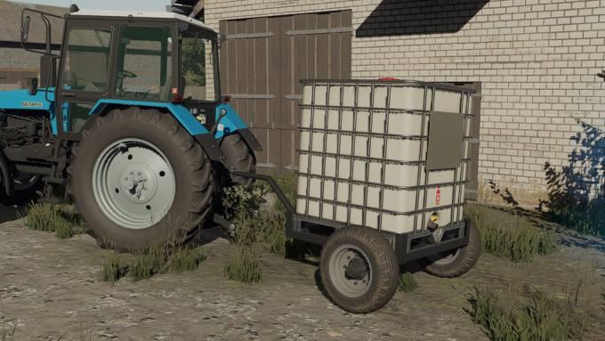 Куб-прицеп Homemade Liquid Tank v1.0 для Farming Simulator 22