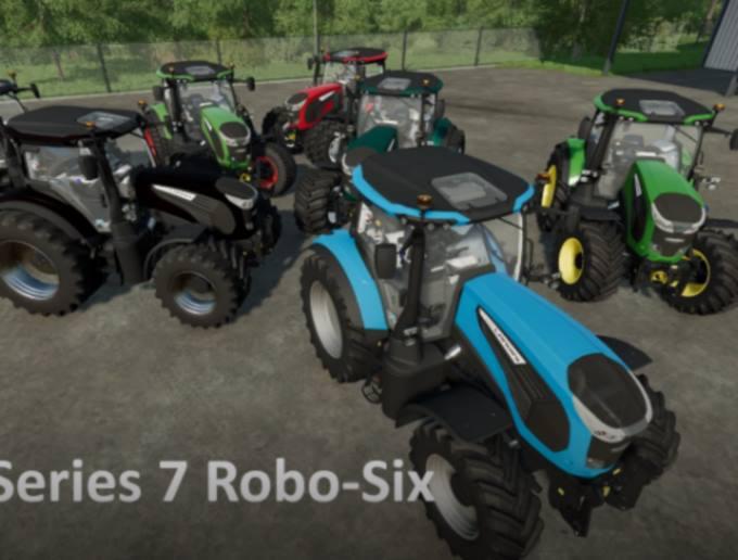 Трактор LANDINI SERIES 7 ROBO-SIX EDIT V1.0.0.0 для Farming Simulator 22