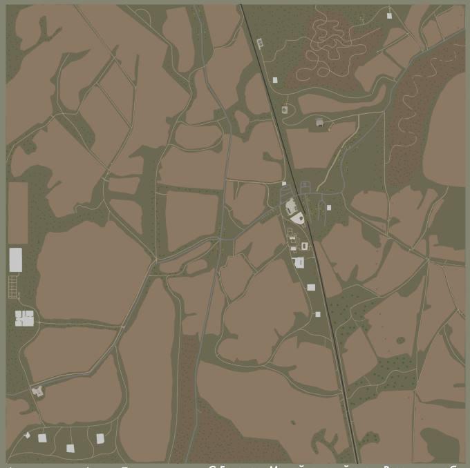 Карта «Село Грязное» v1.0.0.0 для Farming Simulator 22