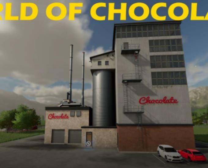 Производство шоколада WORLD OF CHOCOLATE V1.0.0.0 для Farming Simulator 22