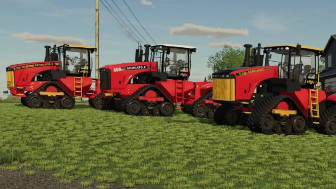 Пак тракторов Versatile DeltaTrack Pack v1.0 ДЛЯ FARMING SIMULATOR 22