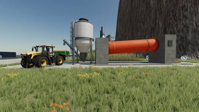 Производство удобрений Digestate Fertilizer Factory v1.0 для Farming Simulator 22