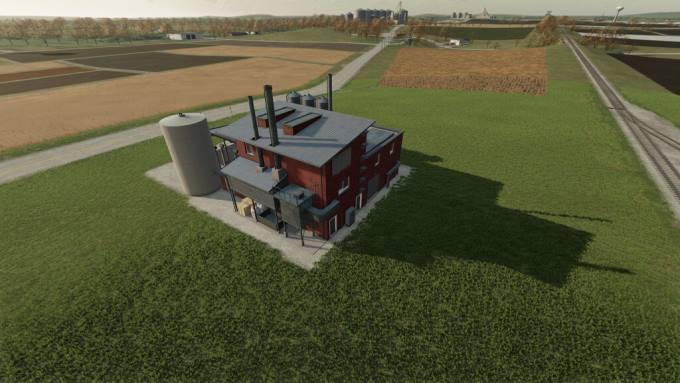 Целлюлозный завод Production For Paper And Cardboard v1.0 для Farming Simulator 22