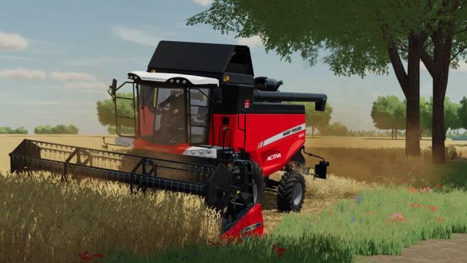 Комбайн AGCO Harvester Pack v1.0 ДЛЯ FARMING SIMULATOR 22