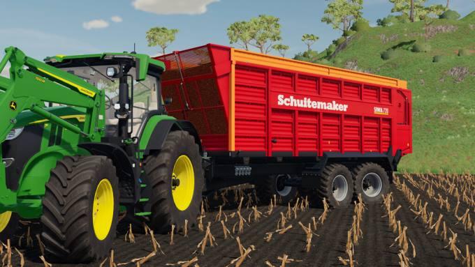 Прицеп Schuitemaker Siwa 720 v1.1 ДЛЯ FARMING SIMULATOR 22