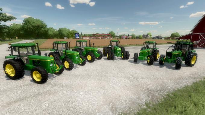 Трактор John Deere 40 Series v1.0 для Farming Simulator 22