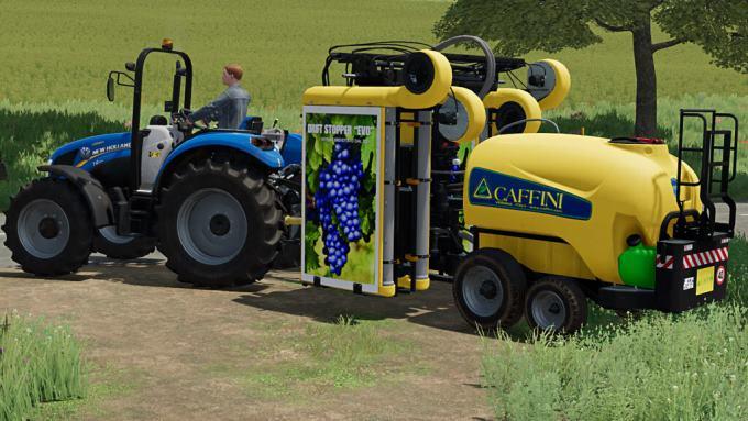Опрыскиватель Caffini Drift Stopper Evo v1.0 для Farming Simulator 22