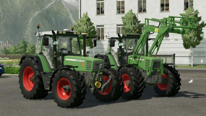 Трактор Fendt Favorit 500C Pack v1.0 для Farming Simulator 22