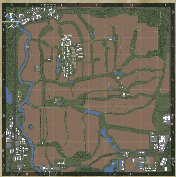 Карта "Село Ягодное" v1.0 для Farming Simulator 22
