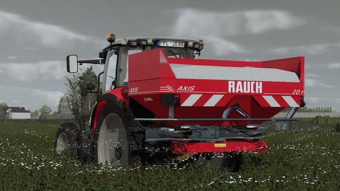 Распределитель удобрений Rauch AXIS v1.0 для Farming Simulator 22