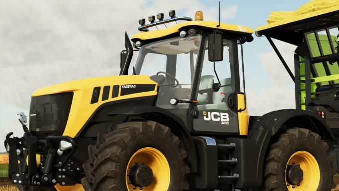 Трактор JCB Fastrac 3200 Xtra v1.0 для Farming Simulator 22