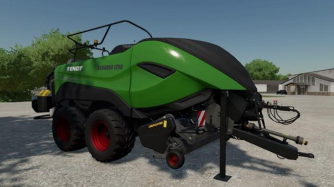 Тюкопресс Fendt Squadra 1290 v1.0 для Farming Simulator 22