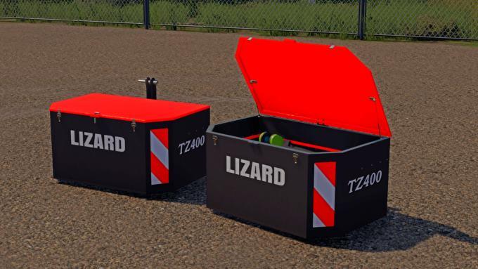 Ящик LIZARD TZ400 v1.0 для Farming Simulator 22