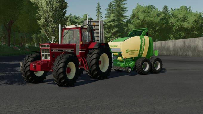 Трактор International 1455/1255 XL v1.0 для Farming Simulator 22