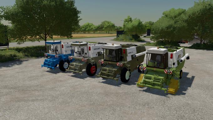 Комбайн Fortschritt E516 Harvester Pack v1.0 для Farming Simulator 2022