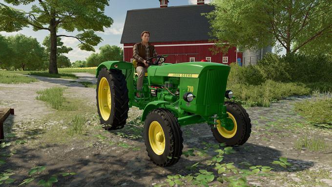 Трактор FarmCon22 - John Deere 710 v1.0 для Farming Simulator 22