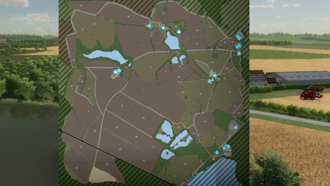 Карта Alex Prodealcenter Farm v1.0 для Farming Simulator 22