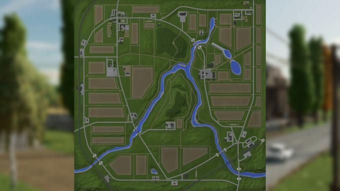Карта Сосновка v1.0,1 Farming Simulator 22