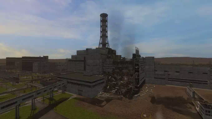 Карта для игры Farming Simulator 2017 (v1.5.3.1) "Чернобыль зона отчуждения" v1.4
