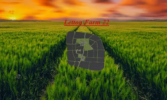 Карта для Farming Simulator 22 "Letton Farm 22" v1.1