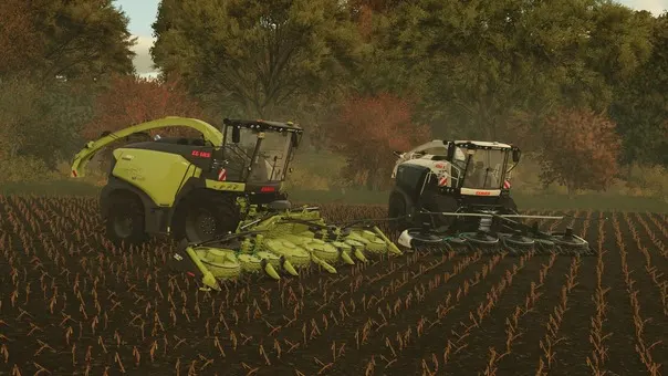 Комбайн CLAAS JAGUAR 990-930 с жатками v1.0.0.0