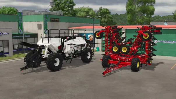 Комплект сеялок Bourgault 3320-76 Paralink Hoe Drill + 7950 Air Cart v1.0.0.0