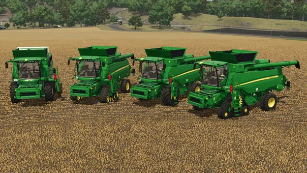 Комбайн John Deere T-Series And 600X Headers v1.0.1.0