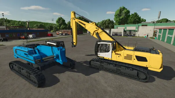 Экскаваторы Liebherr R960 v1.0.0.0