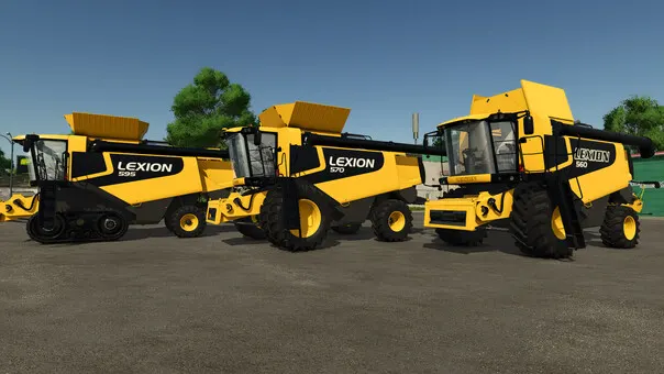 Комплект комбайнов  Lexion 560-590 US v1.0.0.0