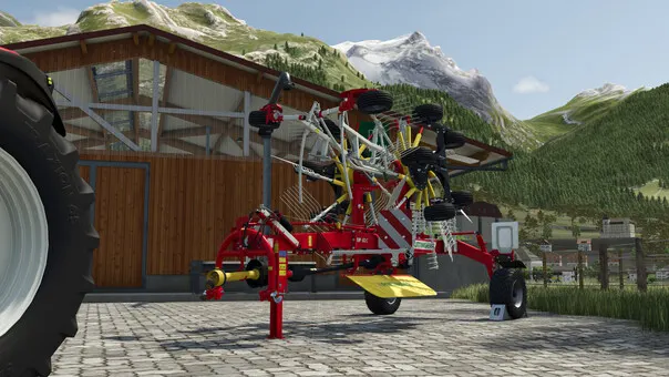Валковая жатка Pöttinger TOP 612 C v1.0.0.0