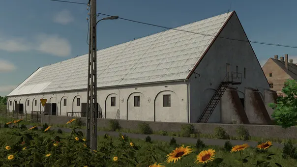 Комплект сельскохозяйственных зданий "PGR Animal Barns Pack" v1.0.0.0