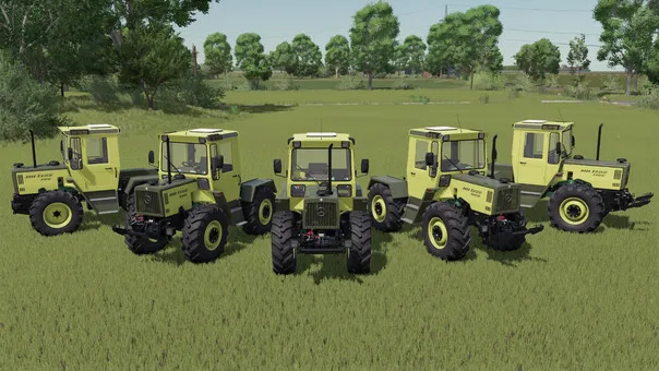 Трактор Mercedes-Benz MB-trac Series v1.0.0.0