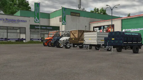 Машина Mahindra Retriever Plus с прицепом v1.0.0.0